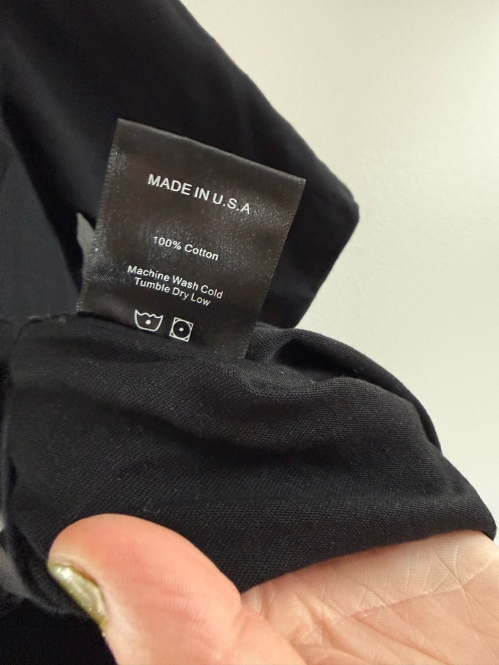 Rhude Black Logo Tee - Picture 4 of 4